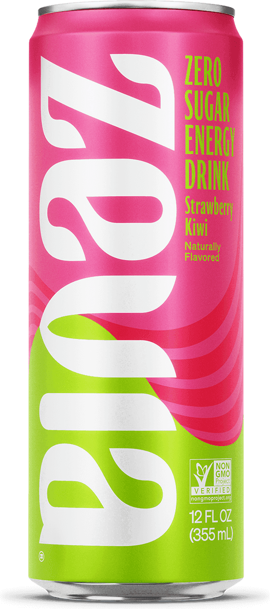 Strawberry Kiwi Energy 12 cans in a case