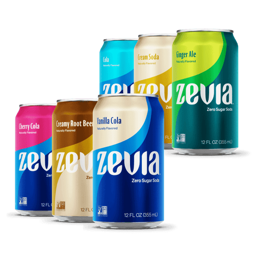 6-Flavor Nostalgic Soda Variety Pack 24 cans in a case