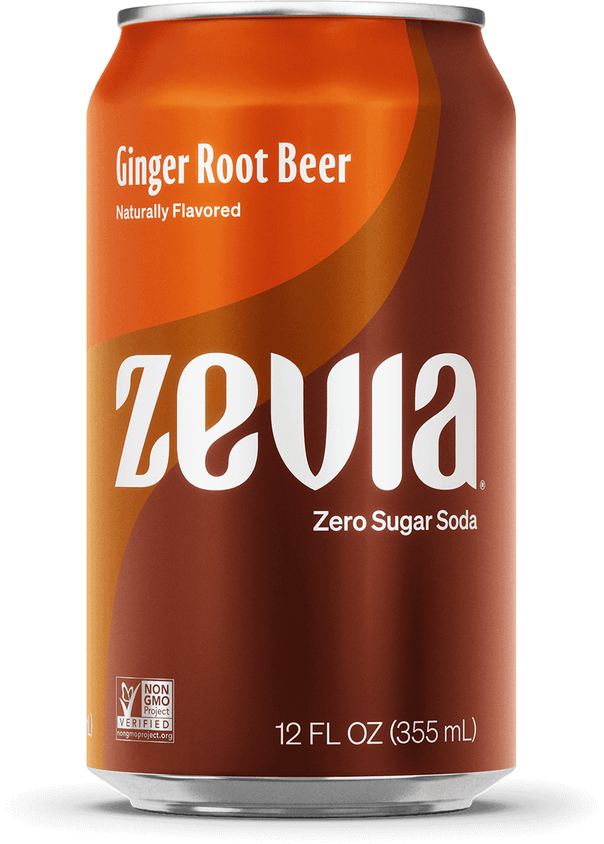 Ginger Root Beer 24 cans in a case