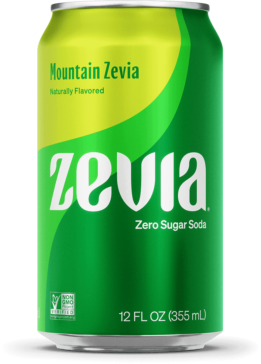 Mountain Zevia 12 cans in a case